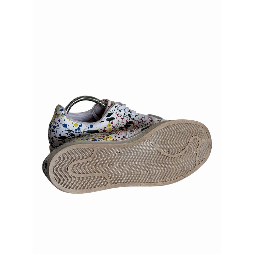 Adidas Superstar Splashes Splatter Drips White Mens Size 9 - Picture 8 of 11